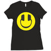 happy headphones Ladies Fitted T-Shirt