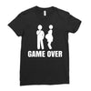 game over Ladies Fitted T-Shirt