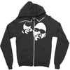 ugk airbrushed stencil Zipper Hoodie