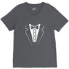 classic black tuxedo t shirt V-Neck Tee
