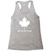 on the eh team Racerback Tank