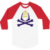 skeletor 3/4 Sleeve Shirt