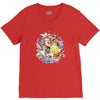 shining splash koi V-Neck Tee