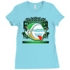 ghostin shell Ladies Fitted T-Shirt