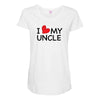 I Love My Uncle Maternity Scoop Neck T-shirt