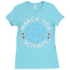 science march Ladies Fitted T-Shirt