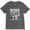 Wine Club V-Neck Tee