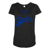 shirtless Maternity Scoop Neck T-shirt