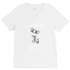 all i care about are cats and like 3 people V-Neck Tee
