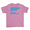 my friend thinks he's smart Youth Tee