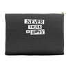never trust a hippy Accessory Pouches
