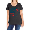 independence day Ladies Curvy T-Shirt