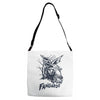 night of the fangaroo Adjustable Strap Totes