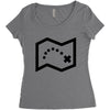 way marks Women's Triblend Scoop T-shirt