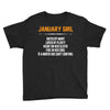 January Girl Hated By Many Youth Tee