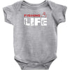 Fishing Life Baby Onesie