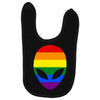 alien lgbt Baby Bibs
