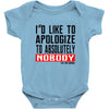 conor mcgregor apologize ufc mma notorious Baby Onesie
