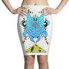 demon squid god Pencil Skirts