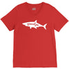 Grandpa Shark V-Neck Tee