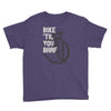bike 'til you barf Youth Tee