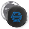 action film logo cannon Pin-back button