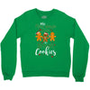 my first grade kids are smart cookies Crewneck Sweatshirt