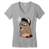 watchout Women's V-Neck T-Shirt