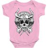 skull viking Baby Onesie
