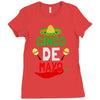 cinco de mayo fiesta mexican holiday Ladies Fitted T-Shirt