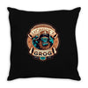ghost pirate grog Throw Pillow