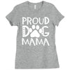 proud dog mama Ladies Fitted T-Shirt
