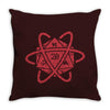 d20 atom Throw Pillow
