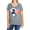Great Wave Ladies Curvy T-Shirt