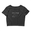 life is fragile Crop Top