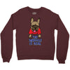 the snuggle is real Crewneck Sweatshirt