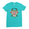 peach's gym Ladies Fitted T-Shirt