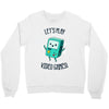 let's play video games Crewneck Sweatshirt