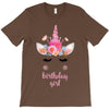 birthday unicorn family series birthday girl T-Shirt
