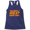 red ginger hair day Racerback Tank