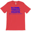 funny t shirt alcohol tobacco firearms who's bringing the chips tee T-Shirt
