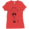 winter girl Ladies Fitted T-Shirt