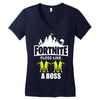 Floss Like A Boss Women's V-Neck T-Shirt