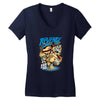 kick my ass Women's V-Neck T-Shirt