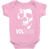 volbeat danish rock band cool skull Baby Onesie