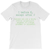 i before e grammar rule T-Shirt
