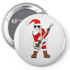 rock star santa claus father christmas Pin-back button
