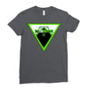 BACK TO DOWN Ladies Fitted T-Shirt