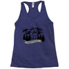 i hate people Racerback Tank