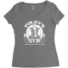 foley's gym Women's Triblend Scoop T-shirt